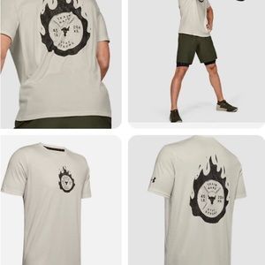 Under Armour Project Rock  BLOOD.RESPECT.SWEAT  T-shirt !